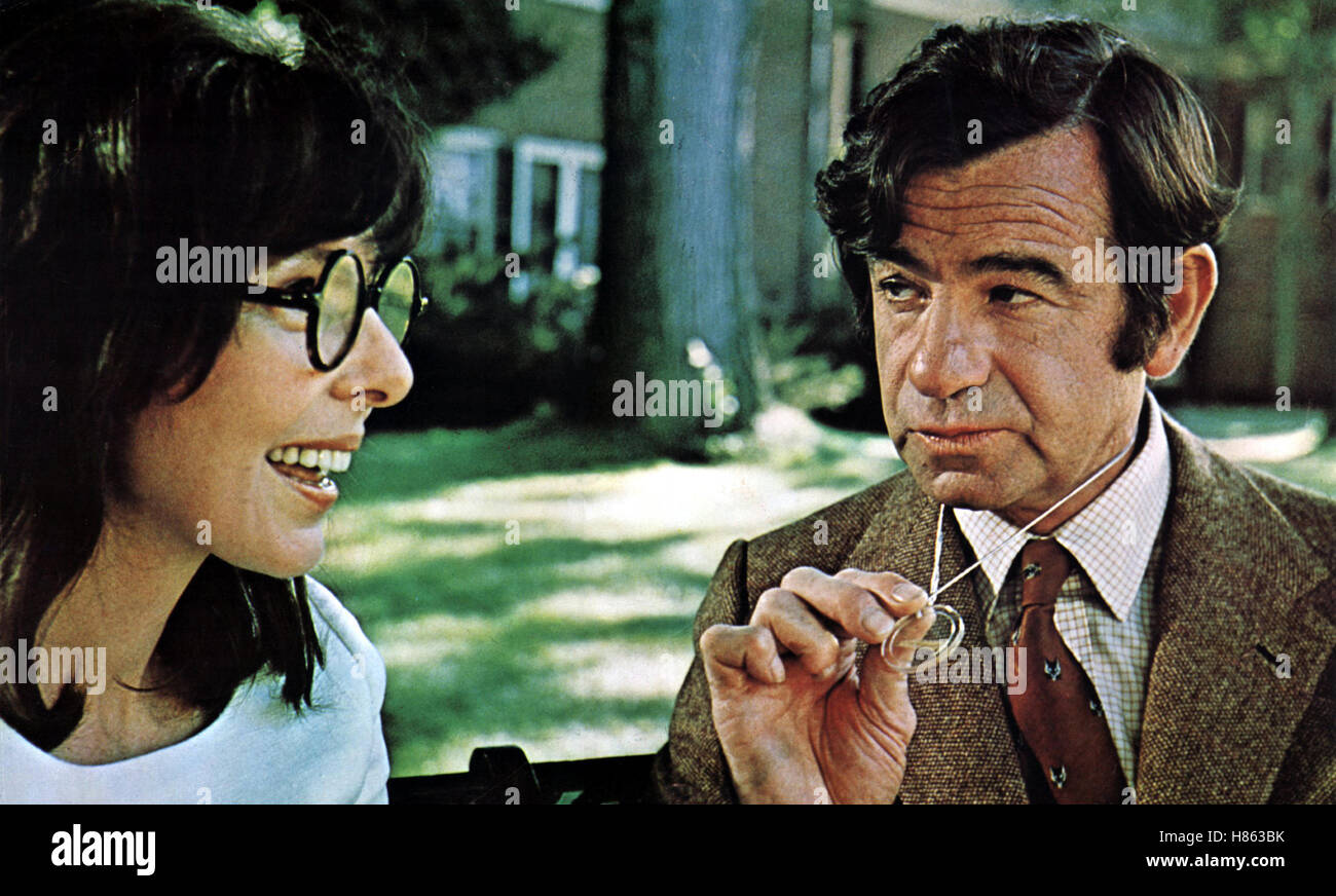 Keiner killt so schlecht wie ich, (A NEW LEAF) USA 1970, Regie: Elaine May, ELAINE MAY, WALTER MATTHAU Stock Photo