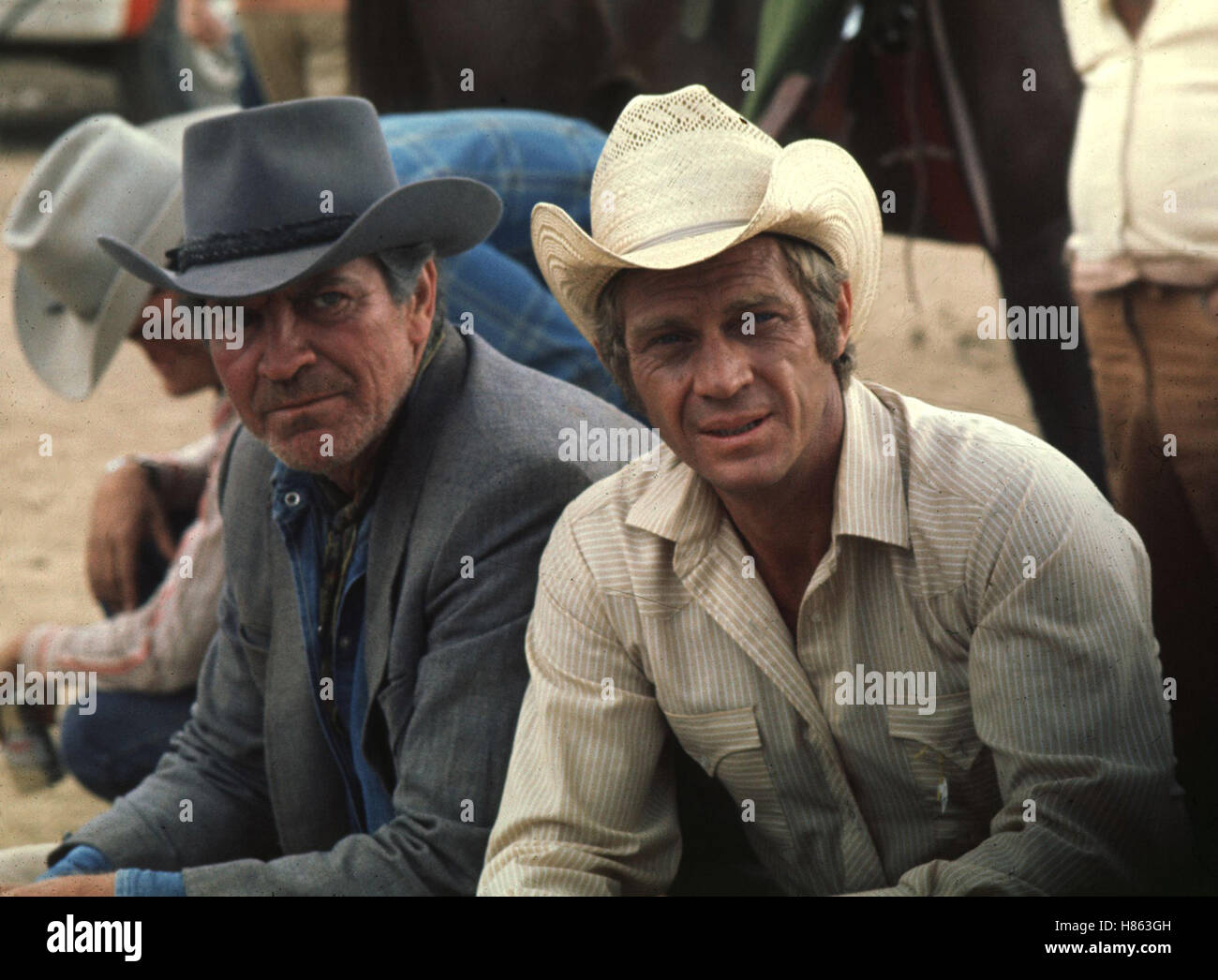 Junior Bonner, (JUNIOR BONNER), USA 1971, Regie: Sam Peckinpah, STEVE McQUEEN, ROBERT PRESTON, Stichwort: Cowboyhut Stock Photo