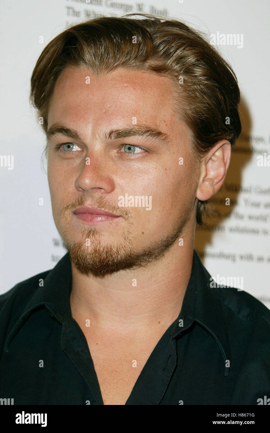 LEONARDO DICAPRIO GOBAL GREEN PARTY HOLLYWOOD LOS ANGELES USA 12 August