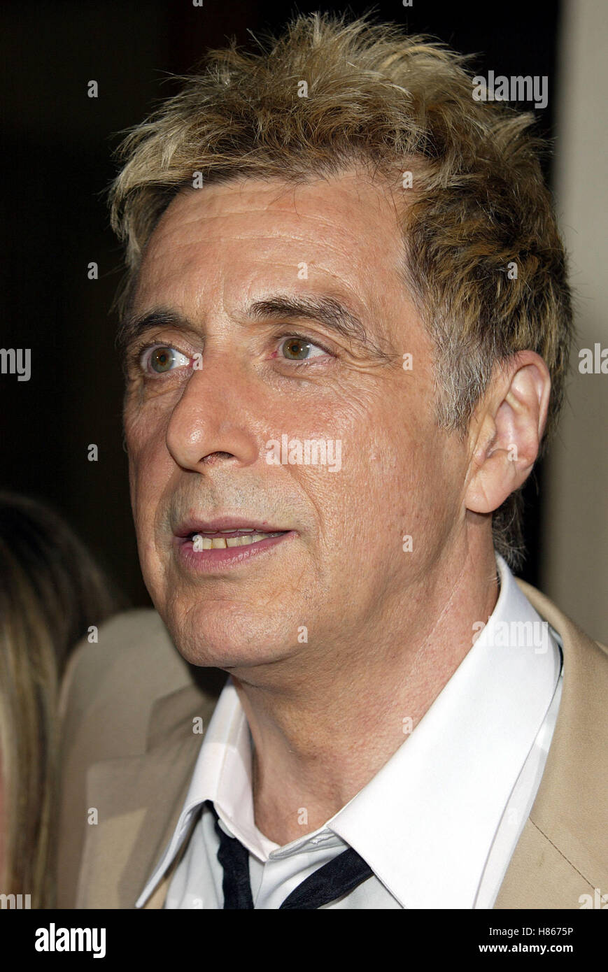 AL PACINO SIMONE FILM PREMIERE WESTWOOD LOS ANGELES USA 13 August 2002