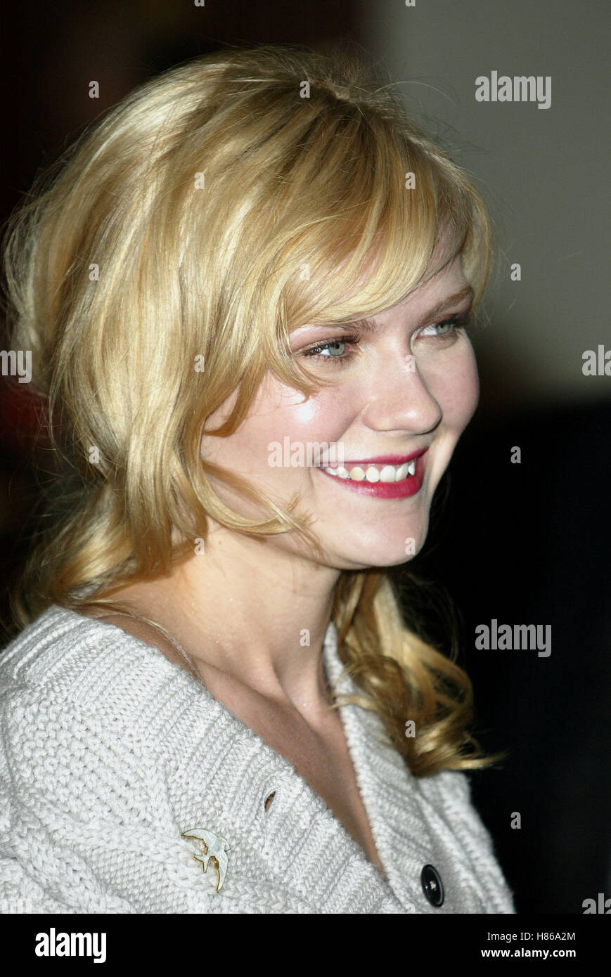 KIRSTEN DUNST WOMEN IN FILM GALA CENTURY PLAZA HOTEL CENTURY CITY LA USA 20 September 2002 Stock Photo