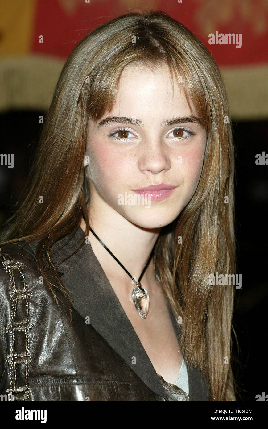 EMMA WATSON HARRY POTTER & CHAMBER SECRETS WESTWOOD LOS ANGELES USA 14 November 2002 Stock Photo