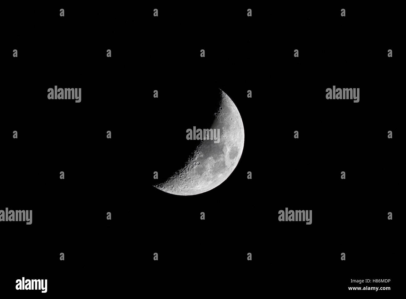 Phases of the moon Black and White Stock Photos & Images Alamy