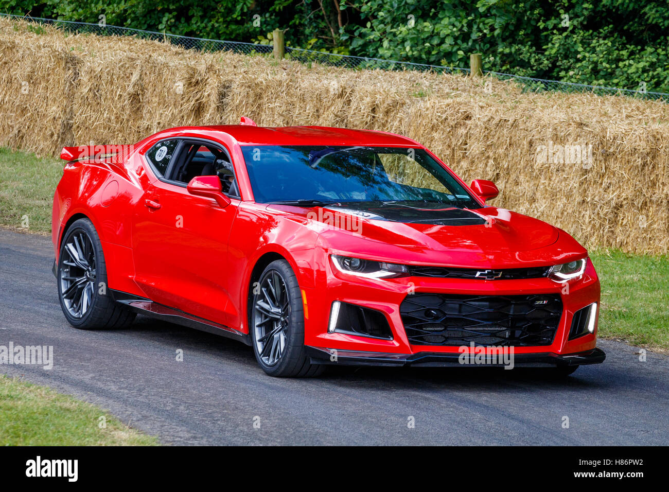 17 Chevrolet Camero Zl1 At The 16 Goodwood Festival Of Speed Sussex Uk Stock Photo Alamy
