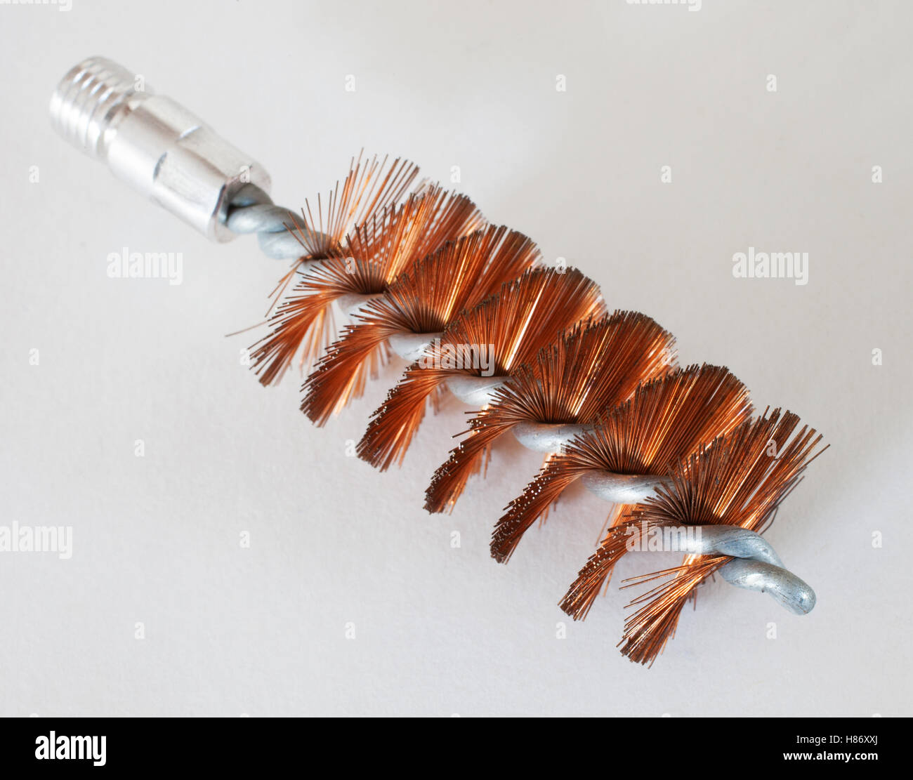 Wire brush that is used to clean the inside of a shotgun barrel Stock