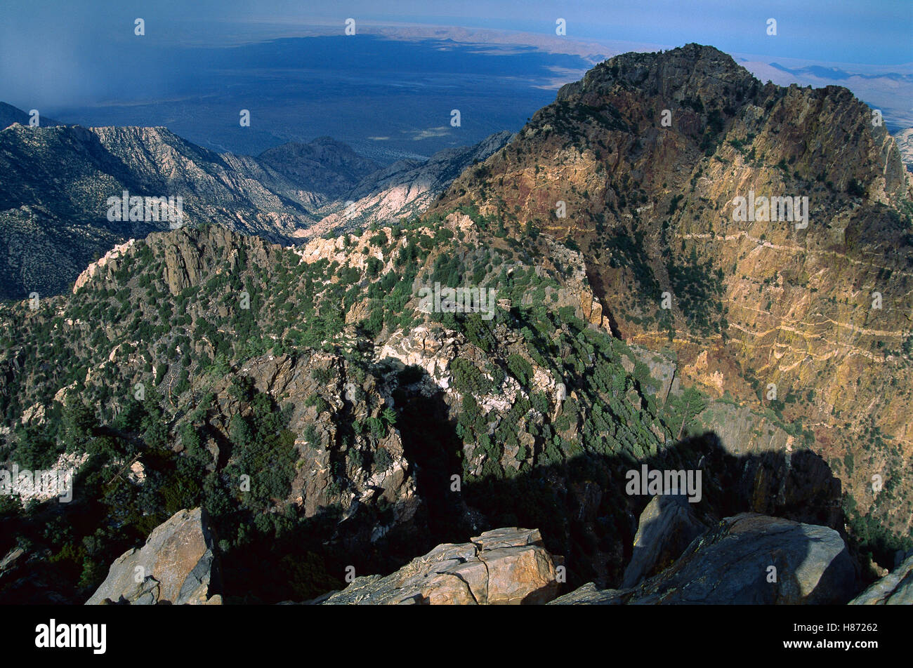 Mountains in San Pedro Martir National Park, Baja California, Mexico