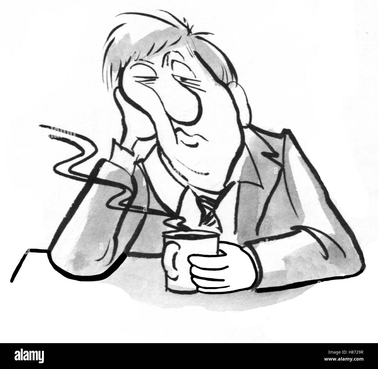 Cartoon illustration tired worn out hi-res stock photography and images - Alamy Cartoon illustration tired worn out hi-res stock photography and images - Alamy