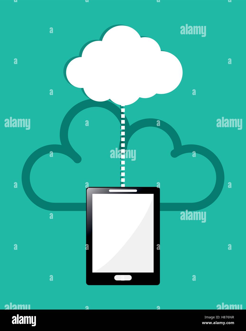 Cloud computing technology Stock Vector Image & Art - Alamy