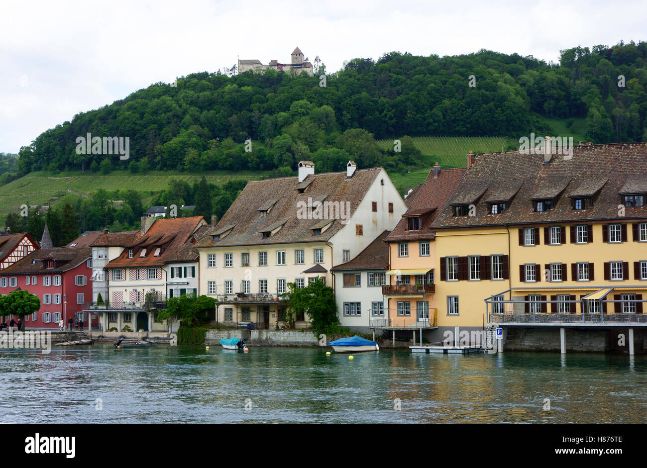 Stein am Rhein,Klingenburg,  Schaffhausen,  Schweiz Stock Photo