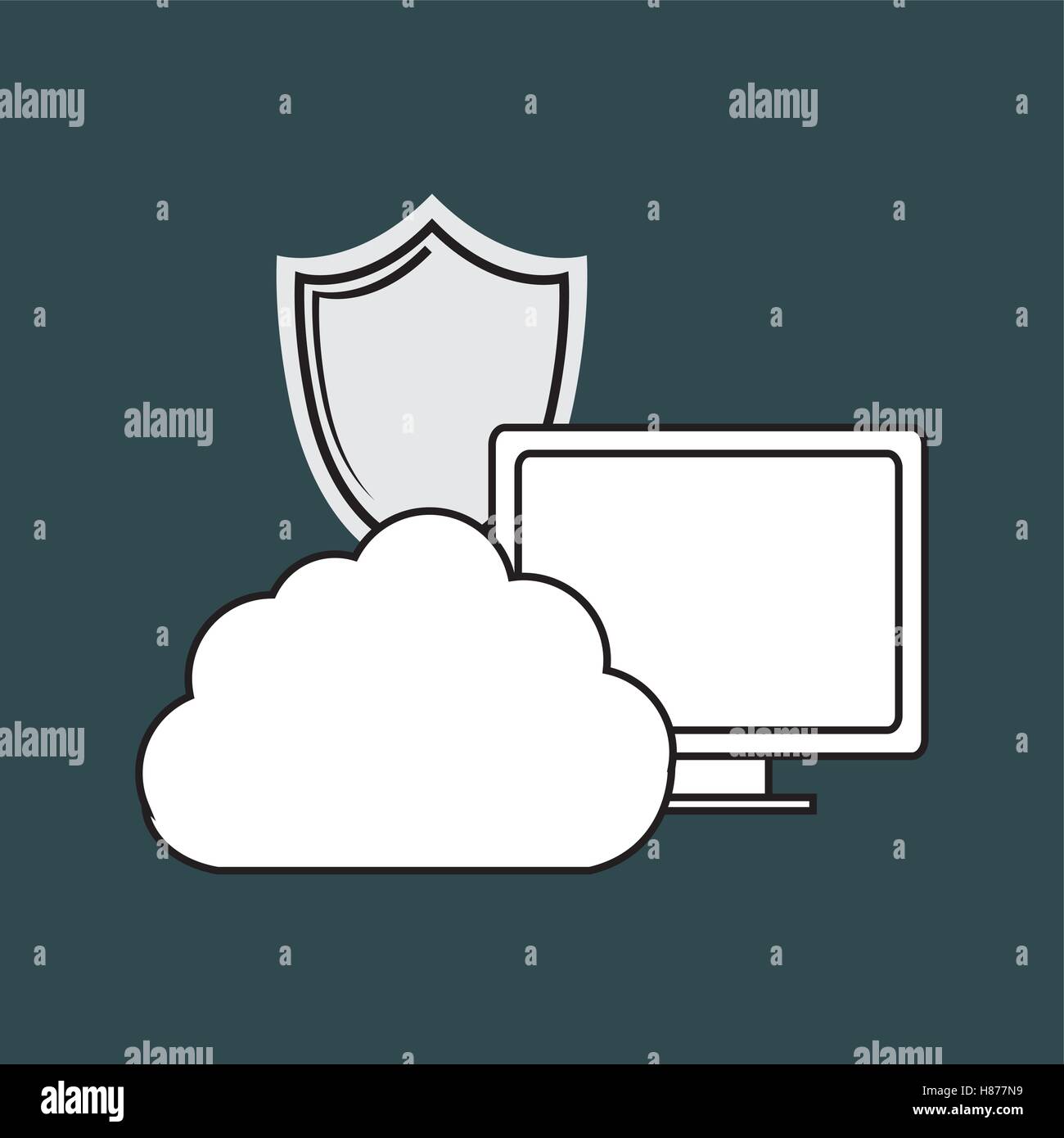 Security system technology Stock Vector Image & Art - Alamy