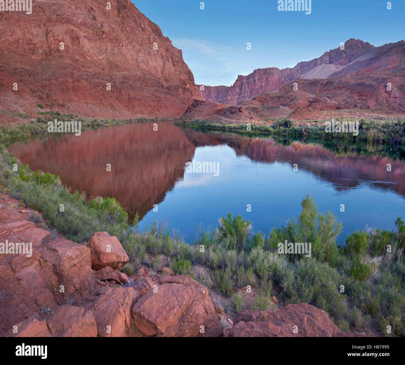 Marble Canyon and Little Colorado River at Lee's Ferry, Vermilion Cliffs National Monument