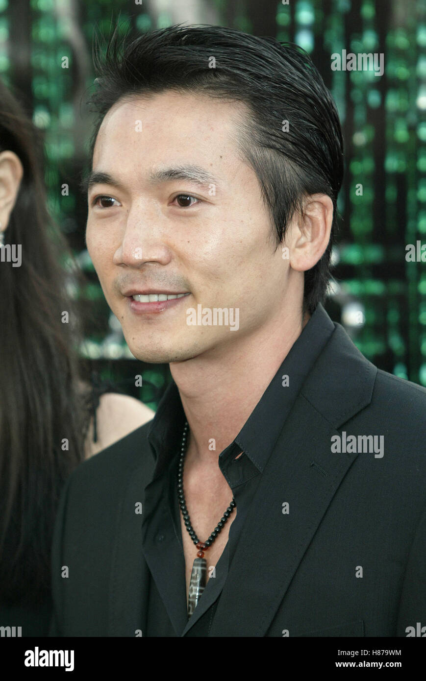 Collin Chou Matrix Reloaded Film Premiere Westwood Los Angeles Usa 07 May 2003 Stock Photo Alamy