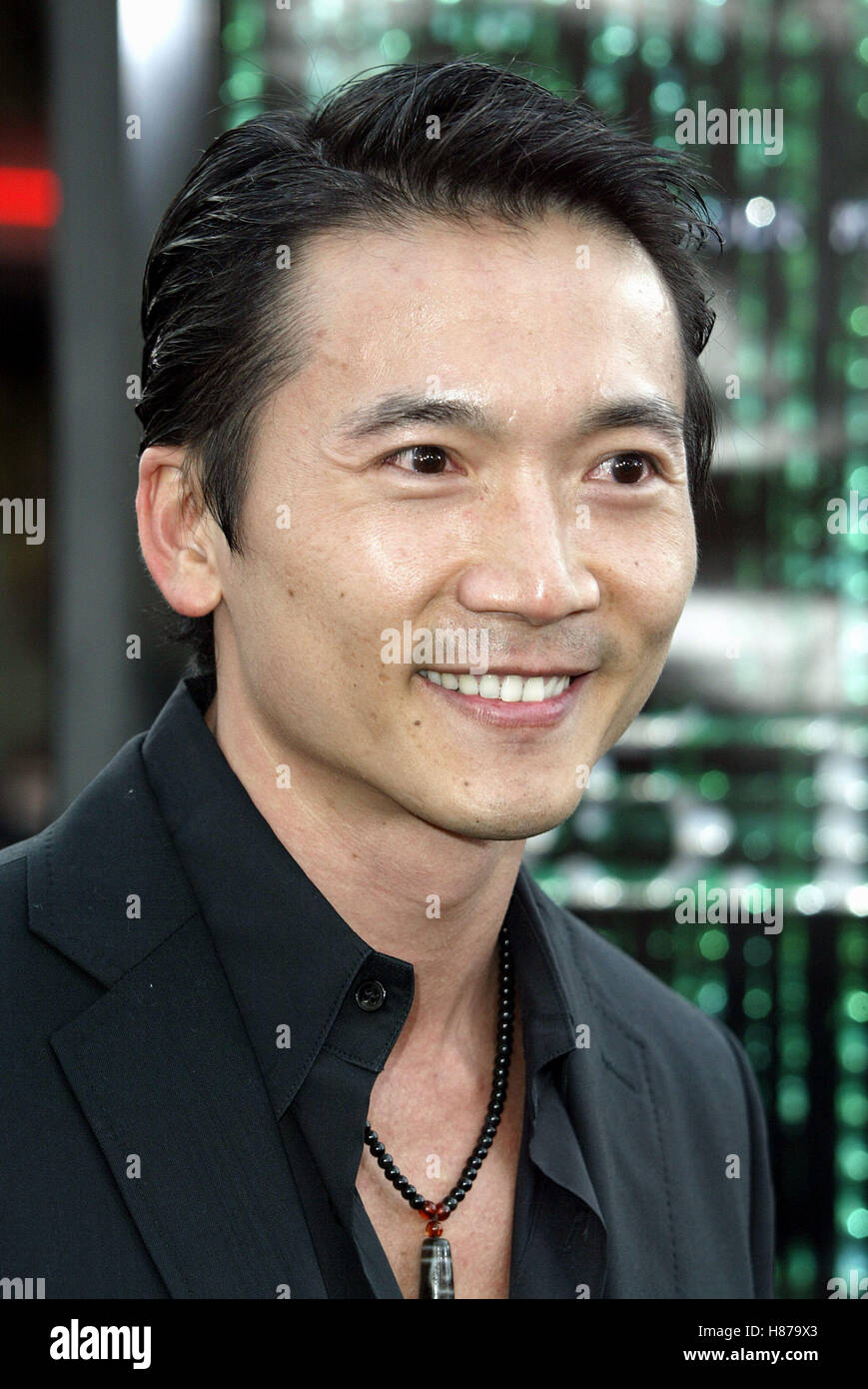Collin Chou Matrix Reloaded Film Premiere Westwood Los Angeles Usa 07 May 2003 Stock Photo Alamy