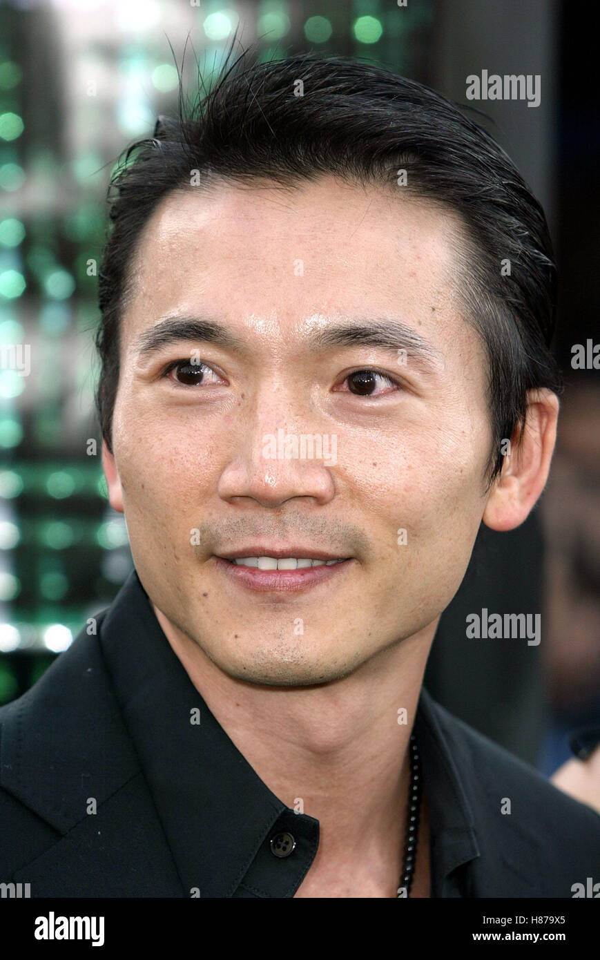 Collin Chou Matrix Reloaded Film Premiere Westwood Los Angeles Usa 07 May 2003 Stock Photo Alamy