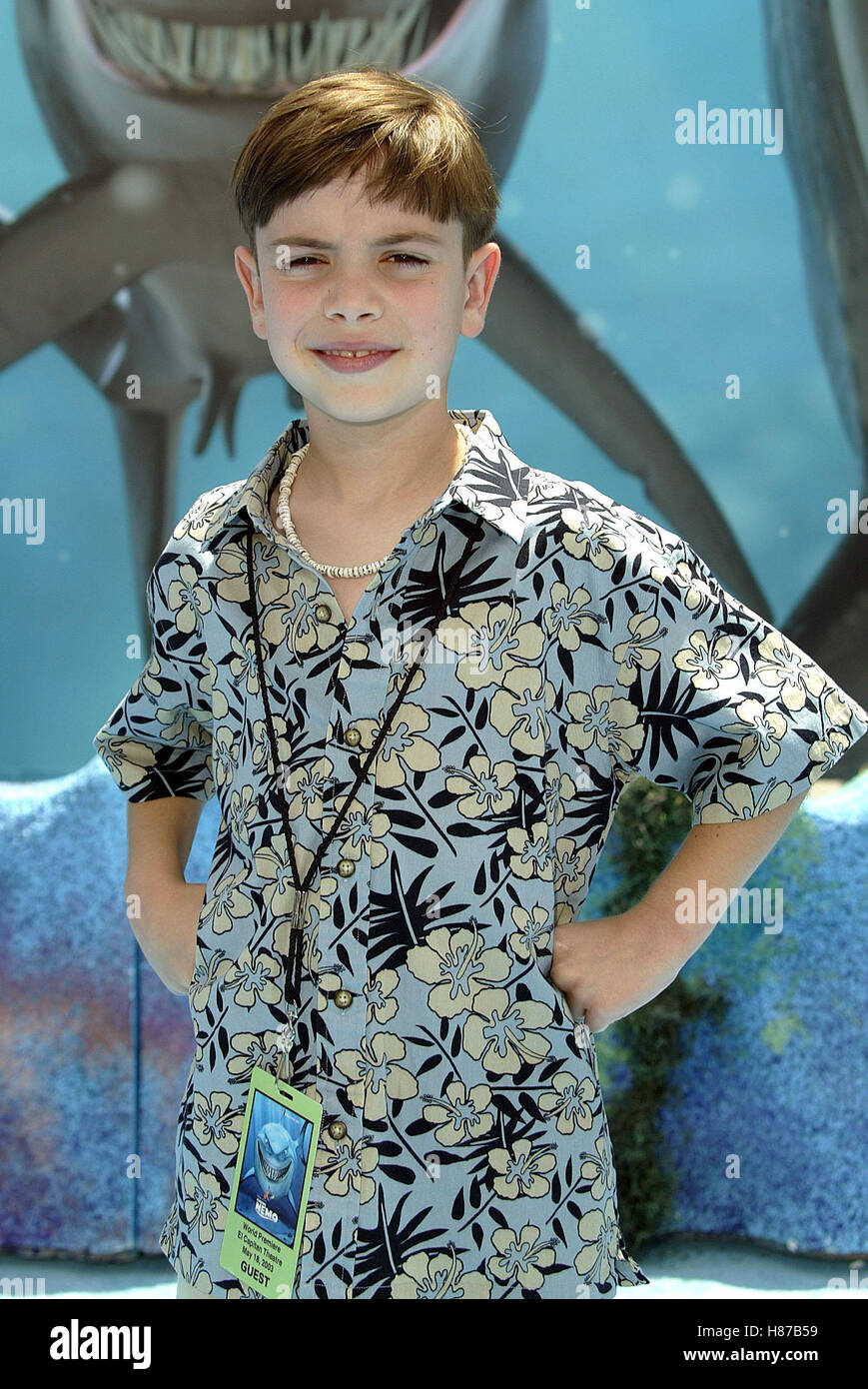 ALEXANDER GOULD FINDING NEMO WORLD PREMIERE HOLLYWOOD LOS ANGELES USA 18 May 2003 Stock Photo