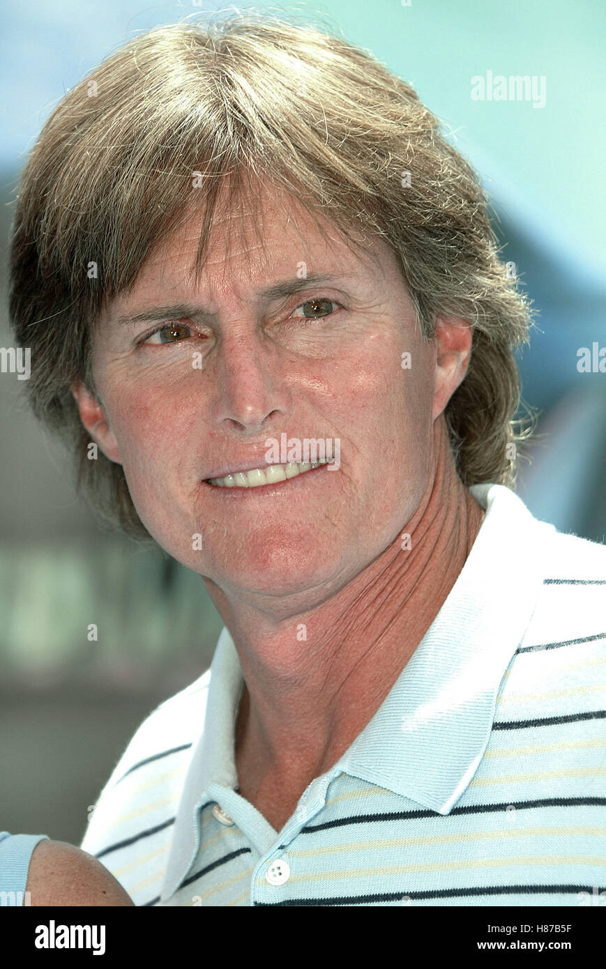 BRUCE JENNER FINDING NEMO WORLD PREMIERE HOLLYWOOD LOS ANGELES USA 18 May 2003 Stock Photo