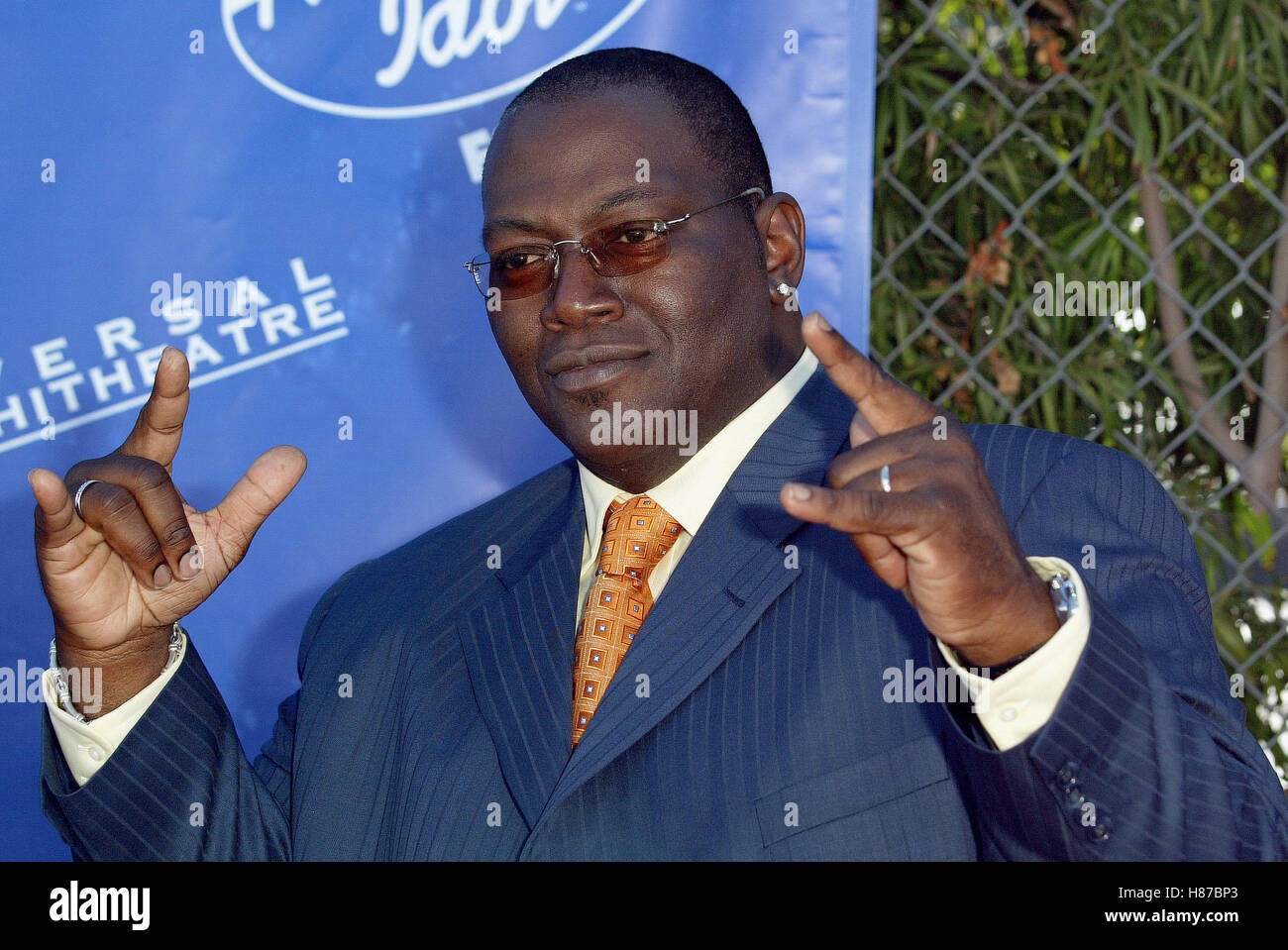 RANDY JACKSON AMERICAN IDOL 2 FINALS UNIVERSAL AMPHITHEATRE LOS ANGELES