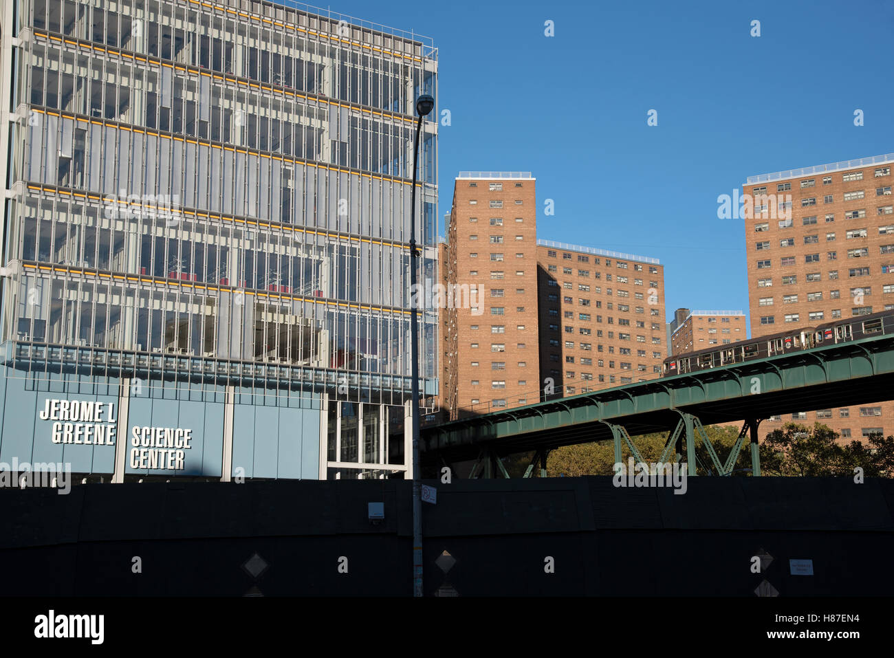 Manhattan New York USA The Jerome L Greene science center building