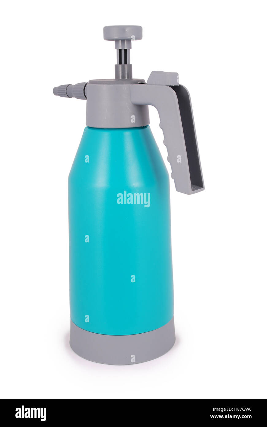 Spray bottle against the white background Stock Photo - Alamy