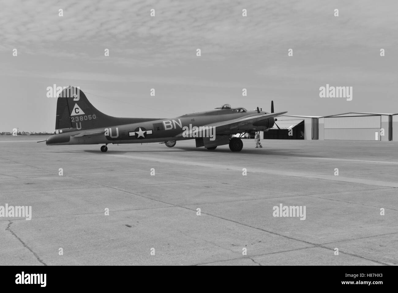 Boeing B17 Flying Fortress....Thunderbird. The most original flying Fortress in the world