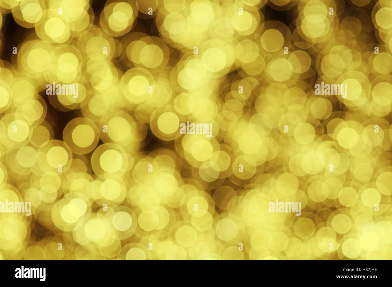 Golden bokeh for background Stock Photo - Alamy