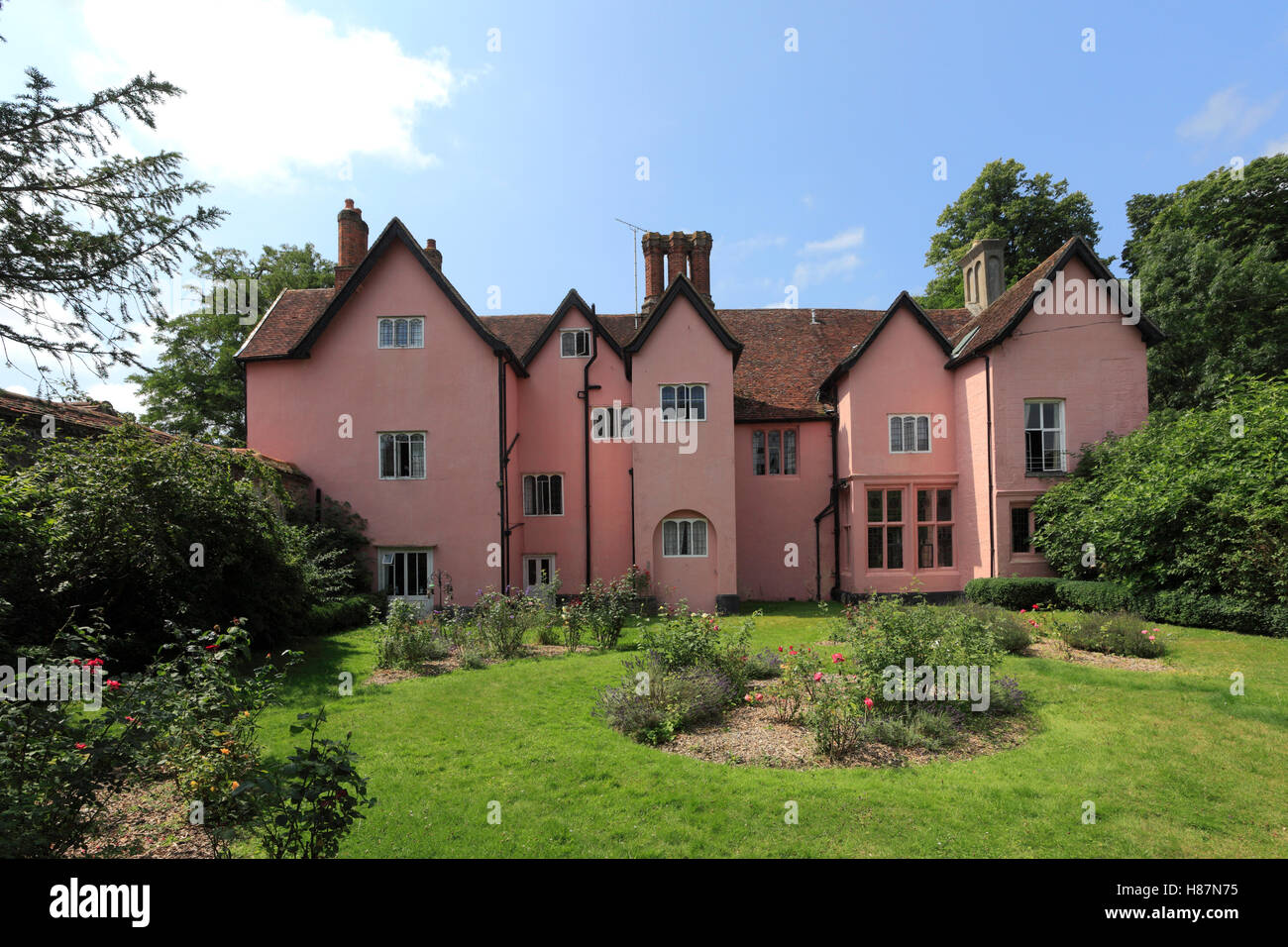 Clare Priory, Clare village, Suffolk county, England, UK Stock Photo