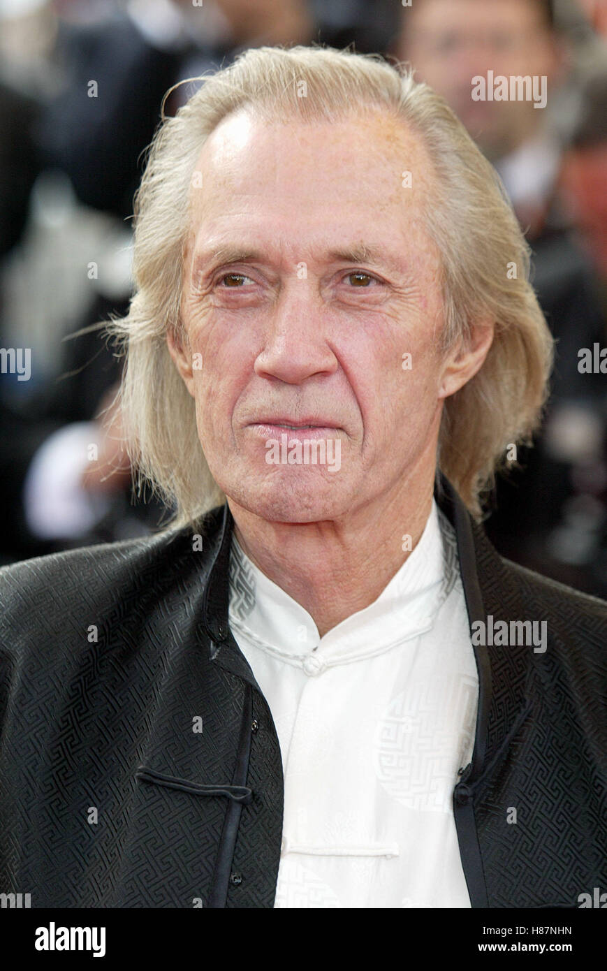 DAVID CARRADINE CANNES FILM FESTIVAL CANNES FRANCE 19 May 2003 Stock Photo