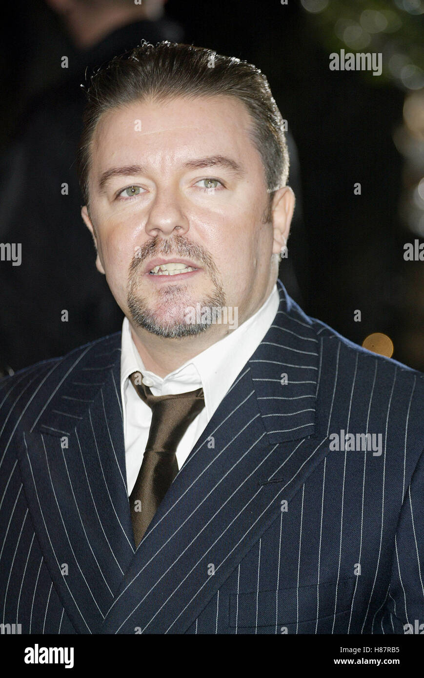 RICKY GERVAIS BRITISH COMEDY AWARDS 2003 TELEVISION CENTRE LONDON UK 10