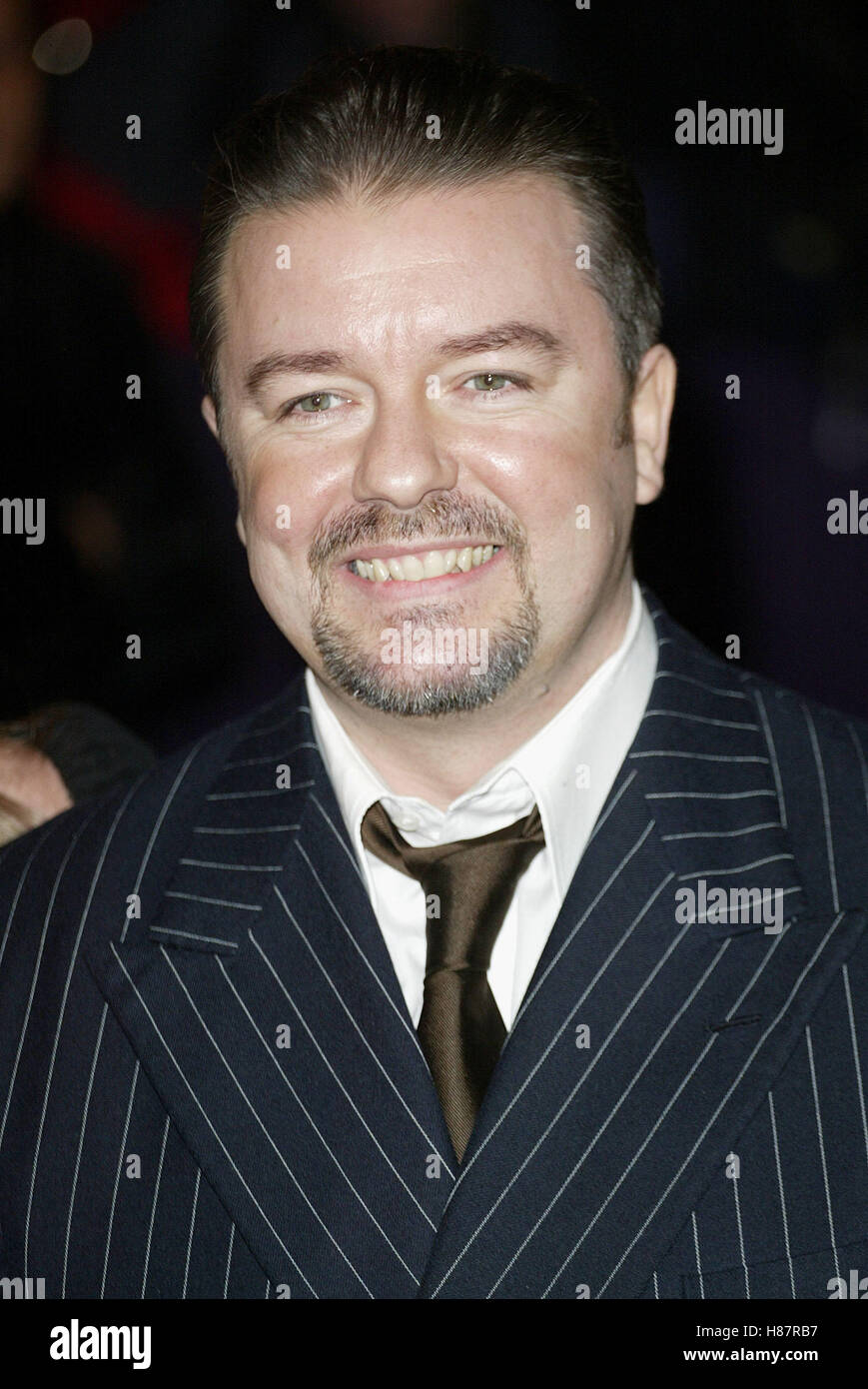 RICKY GERVAIS BRITISH COMEDY AWARDS 2003 TELEVISION CENTRE LONDON