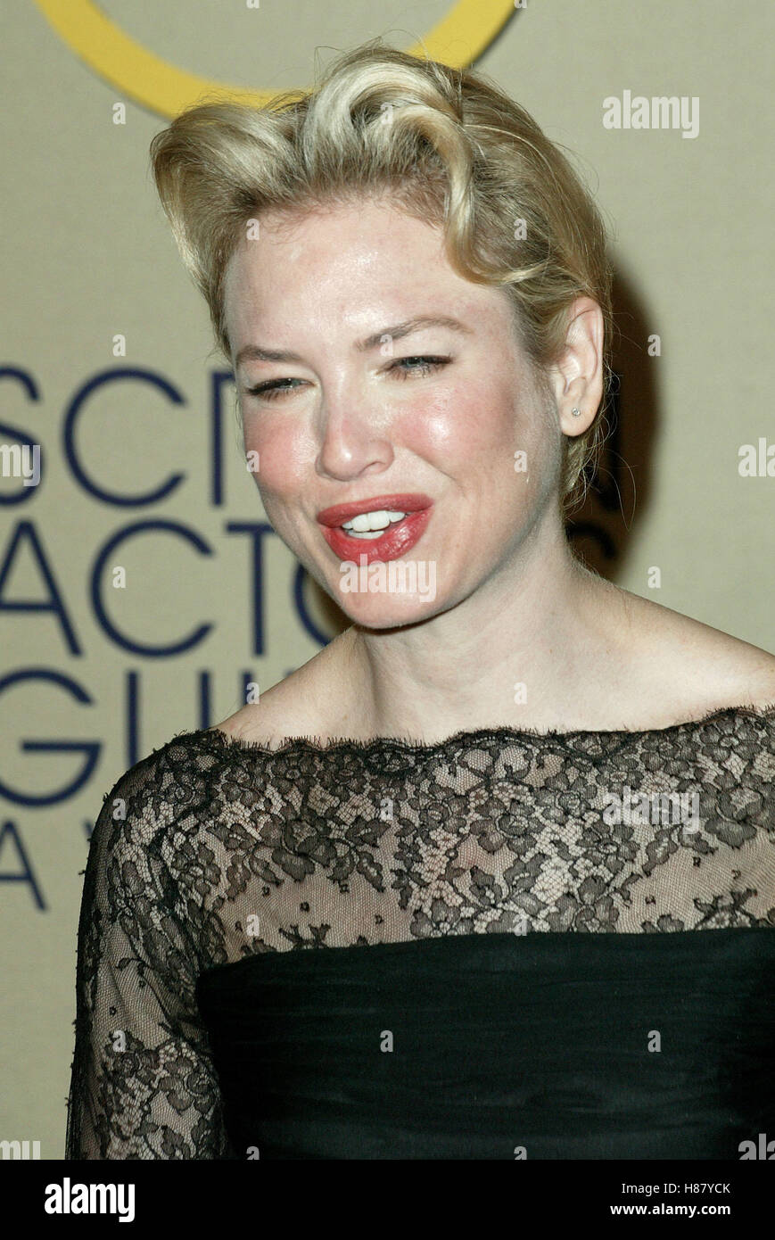 RENEE ZELLWEGER 9TH SCREEN ACTORS GUILD AWARDS PRESS ROOM SHRINE ...