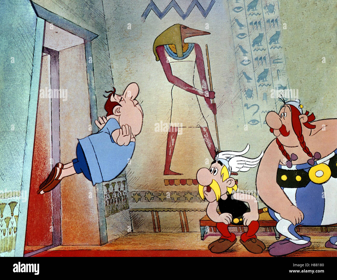 Asterix erobert Rom, (LES DOUZE TRAVAUX D'ASTERIX) F 1975, Regie: Rene Goscinny, ASTERIX, OBELIX Stock Photo