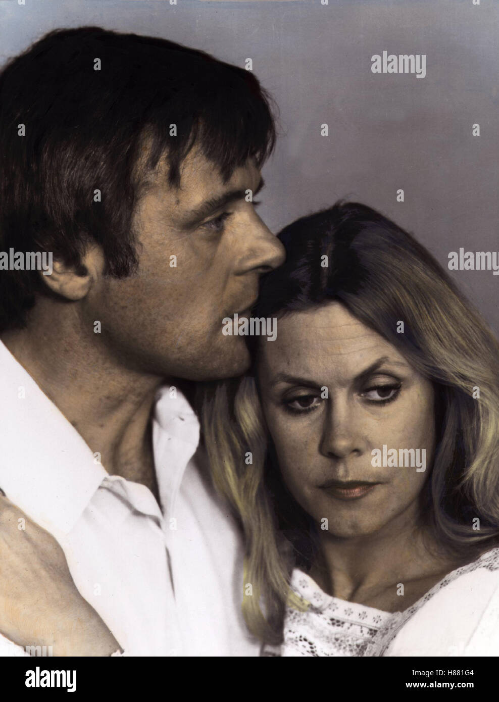 Solange die Liebe lebt, (DARK VICTORY) USA 1976, Regie: Robert Butler, ANTHONY HOPKINS, ELIZABETH MONTGOMERY, Stichwort: Paar Stock Photo