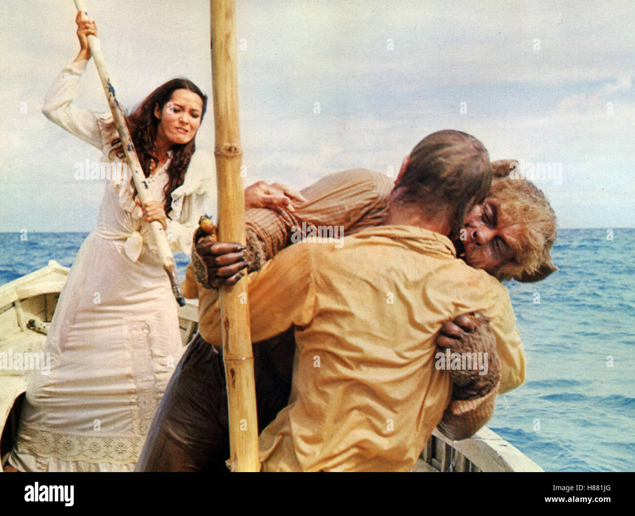 Die Insel des Dr. Moreau, (THE ISLAND OF DR. MOREAU) USA 1976, Regie: Don Taylor, BARBARA CARRERA, MICHAEL YORK Stock Photo