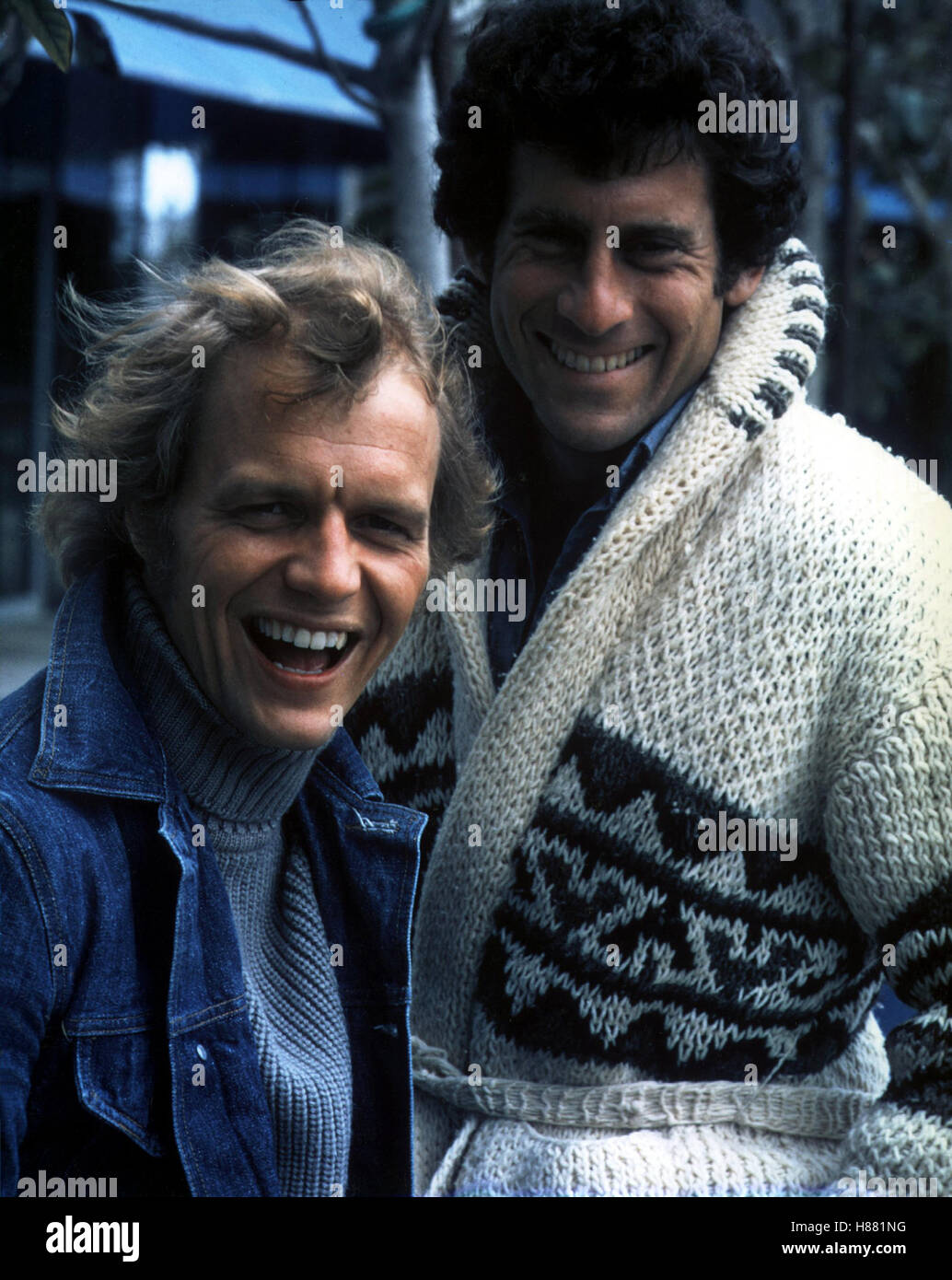 Starsky & Hutch, (STARSKY & HUTCH) TV-Serie USA 1976, Regie: George McCowan u.a., DAVID SOUL, PAUL MICHAEL GLASER Stock Photo