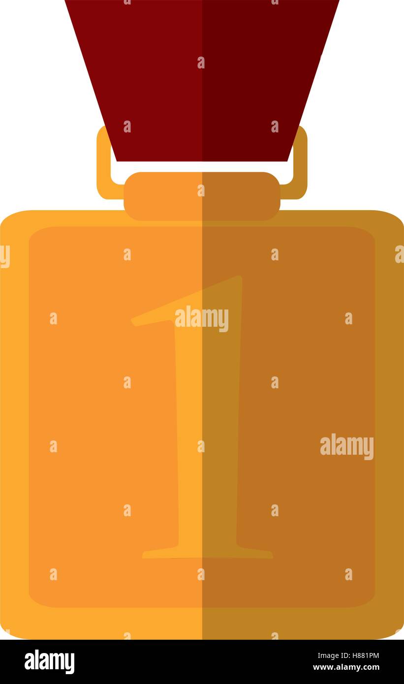 Isolated gold medal design Stock Vector Image & Art - Alamy