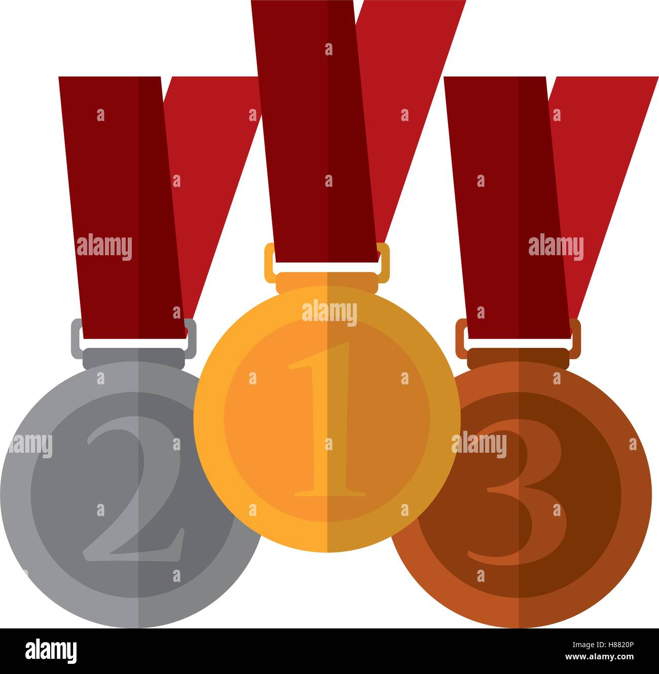 Isolated gold medal design Stock Vector Image & Art - Alamy