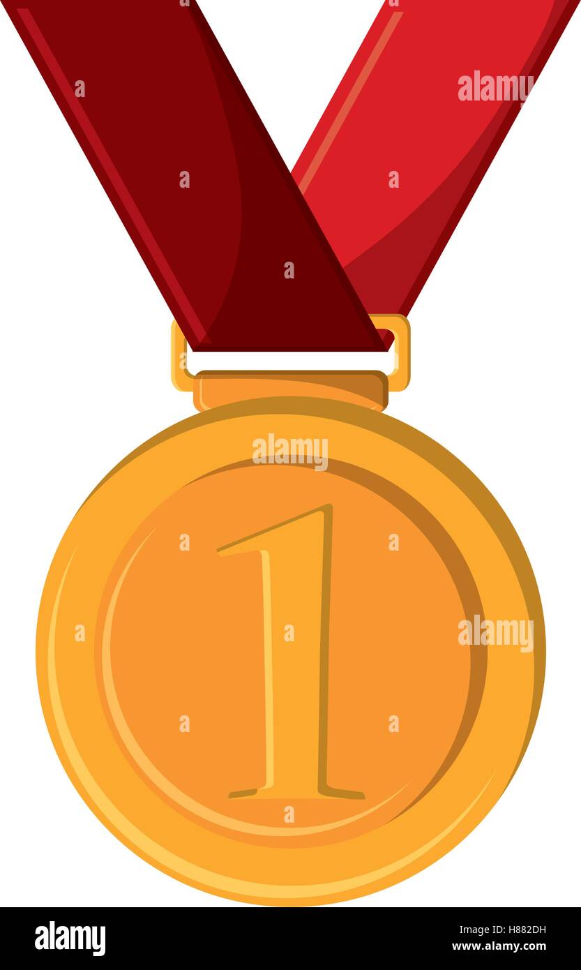 Isolated gold medal design Stock Vector Image & Art - Alamy