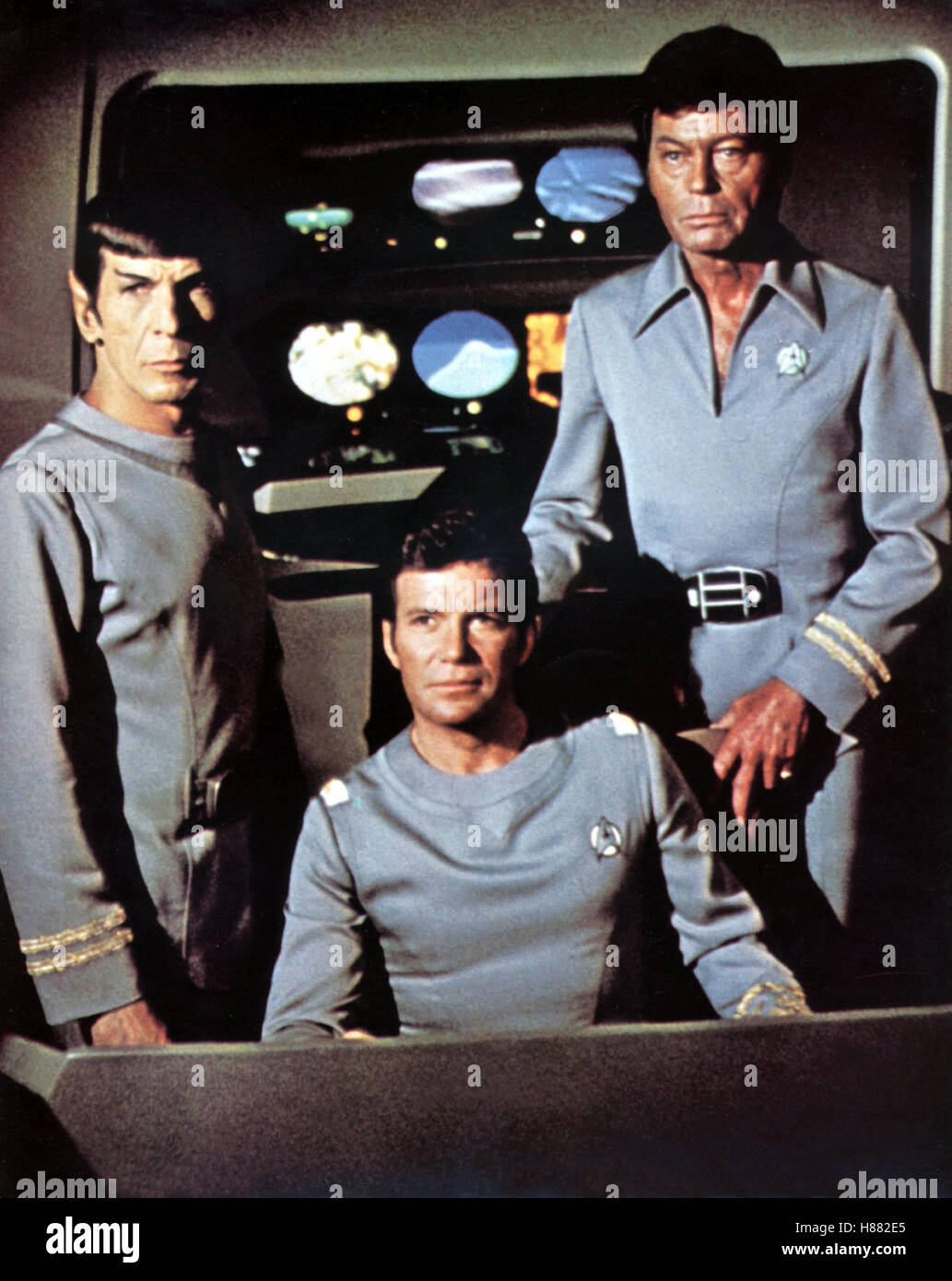 Star Trek - Der Film, (STAR TREK - THE MOTION PICTURE) USA 1978, Robert Wise, LEONARD NIMOY, WILLIAM SHATNER, DeFOREST KELLEY Stock Photo