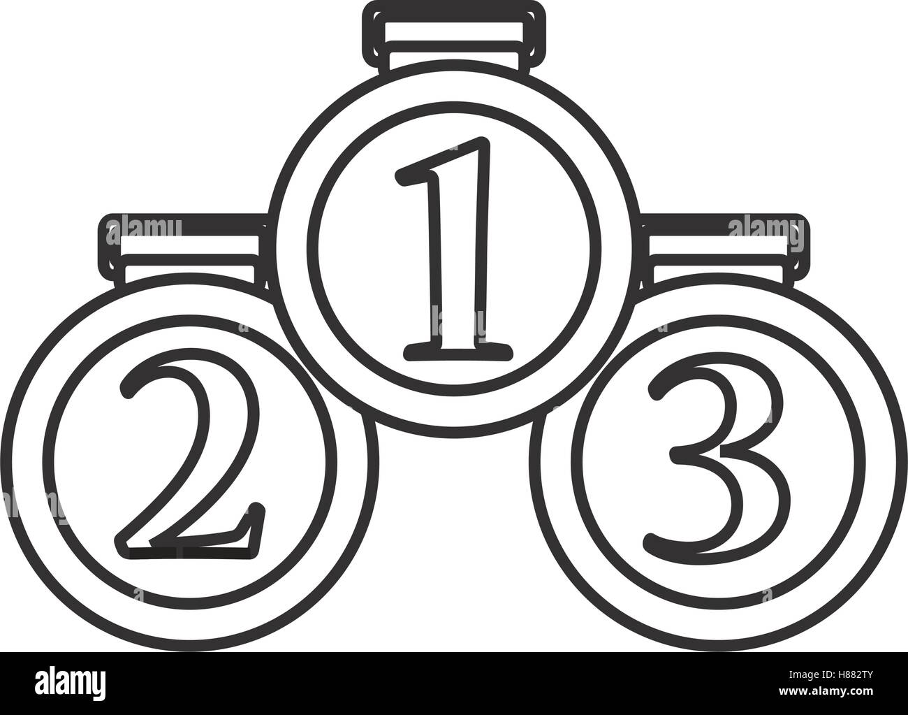Isolated medal design Stock Vector Image & Art - Alamy