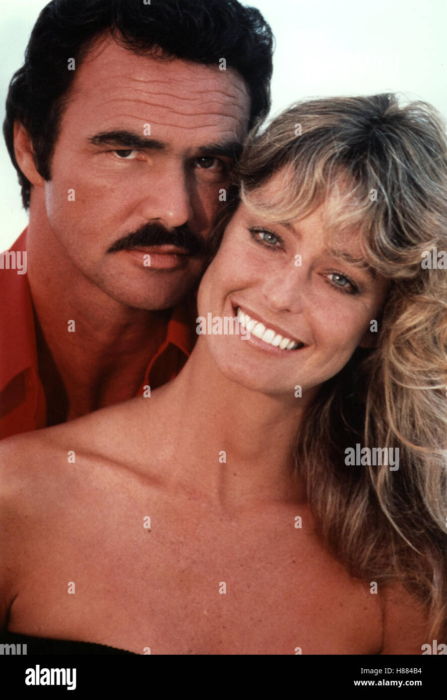 Auf dem Highway ist die Hölle los, (THE CANNONBALL RUN) USA 1980, Regie: Hal Needham, BURT REYNOLDS, FARRAH FAWCETT, Stichwort: Bart Stock Photo