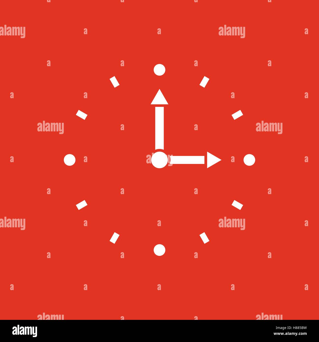 Time, clock icon. Time and watch, timer, clock symbol. UI. Web. Logo ...