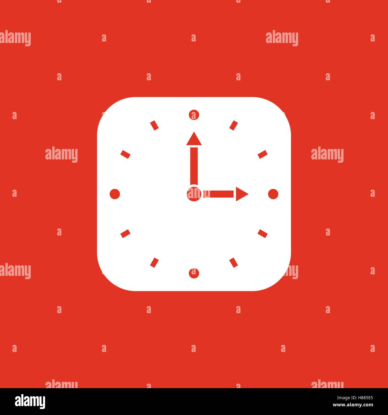 Time, clock icon. Time and watch, timer, clock symbol. UI. Web. Logo ...