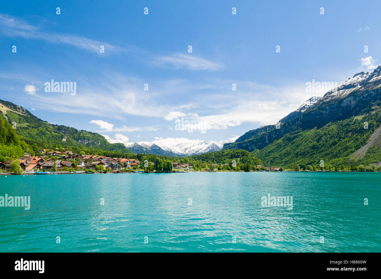Brienz, Switzerland Stock Photo
