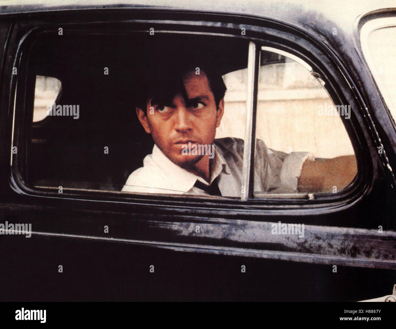 Hecate - Worte kommen meist zu spät, (HECATE) CH 1982, Regie: Daniel Schmid, BERNARD GIRAUDEAU, Stichwort: Fahrer, Auto, Fenster Stock Photo