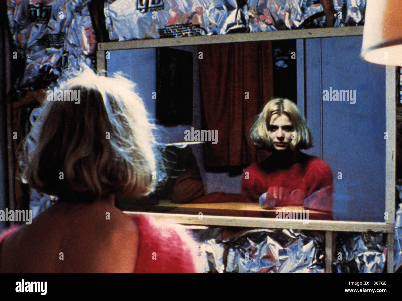 Paris, Texas, (PARIS, TEXAS) D-F-GB 1984, Regie: Wim Wenders, NASTASSJA KINSKI, Stichwort: Spiegel, Spiegelbild Stock Photo