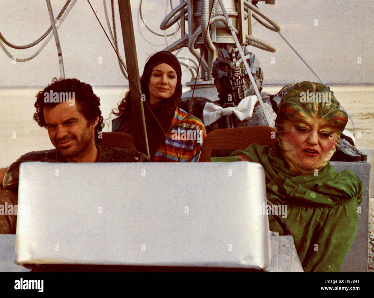 Krieg der Eispiraten, (THE ICE PIRATES), USA 1984, Regie: Stewart Raffill, ROBERT URICH, MARY CROSBY, MARCIA LEWIS Stichwort: Solarmobil Stock Photo