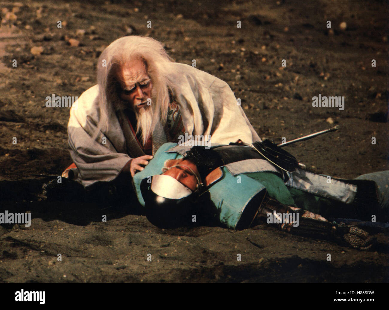Ran, (RAN) JAP-F 1985, Regie: Akira Kurosawa, TATSUYA NAKADAI, Stichwort: Toter, Trauer, Verzweiflung Stock Photo