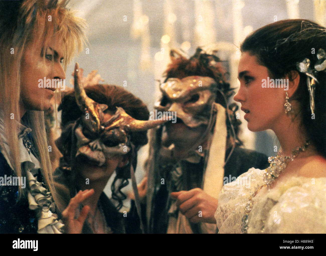 Original Film Title: LABYRINTH. English Title: LABYRINTH. Film Director:  JIM HENSON. Year: 1986. Stars: JENNIFER CONNELLY. Credit: TRISTAR PICTURES  / Album Stock Photo - Alamy