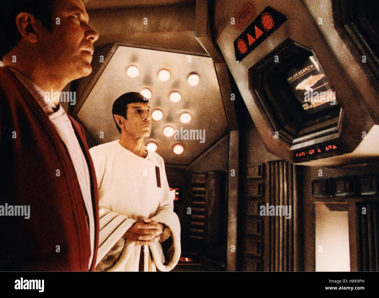 Star Trek IV - Zurück in die Gegenwart, (STAR TREK IV - THE VOYAGE HOME) USA 1986, Leonard Nimoy, WILLIAM SHATNER, LEONARD NIMOY, Stichwort: Kirk, Spock Stock Photo