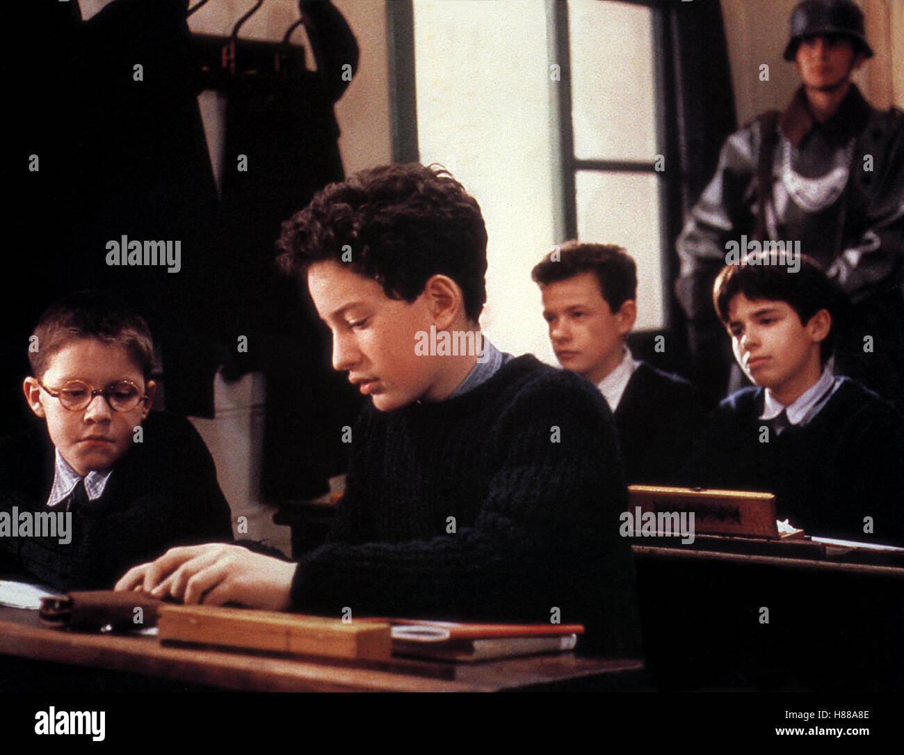 Auf Wiedersehen, Kinder, (AU REVOIR LES ENFANTS) F 1987, Regie: Louis Malle, GASPARD MANESSE, Stichwort: Schüler, Klassenzimmer Stock Photo